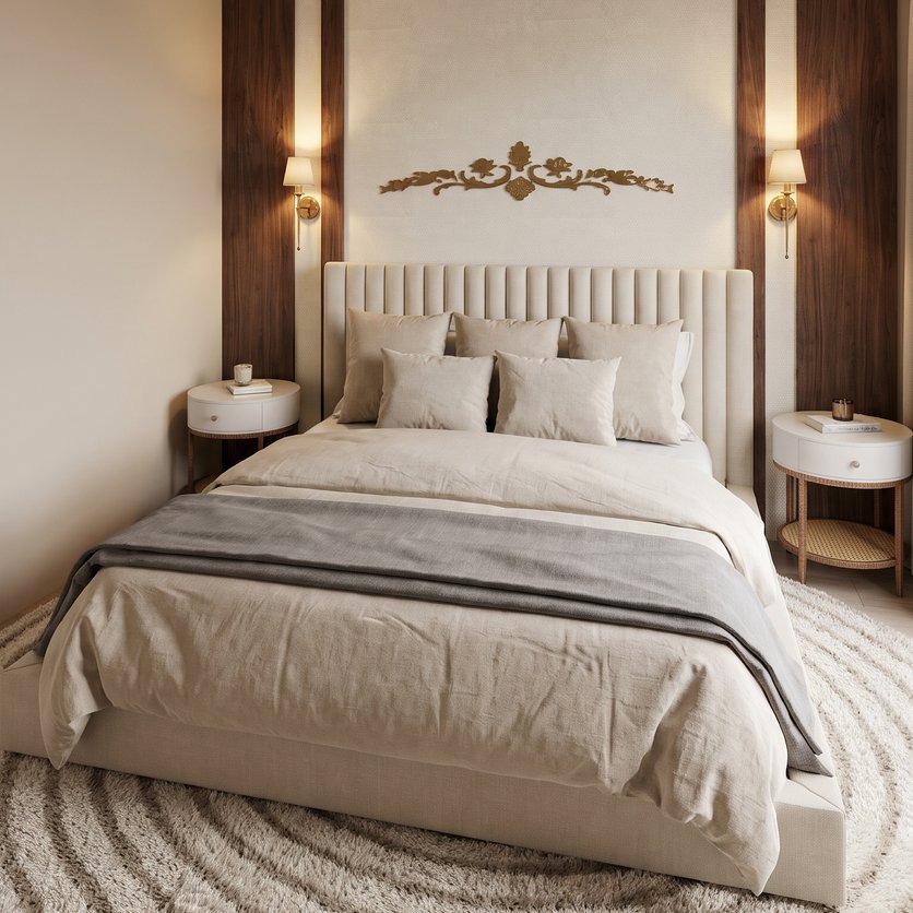 slaapkamer in Hedendaagsstijl