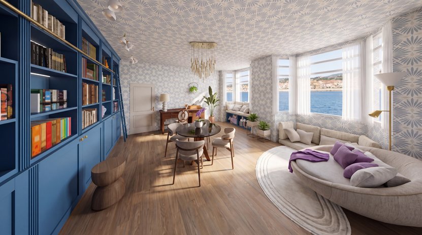 Contemporary living room