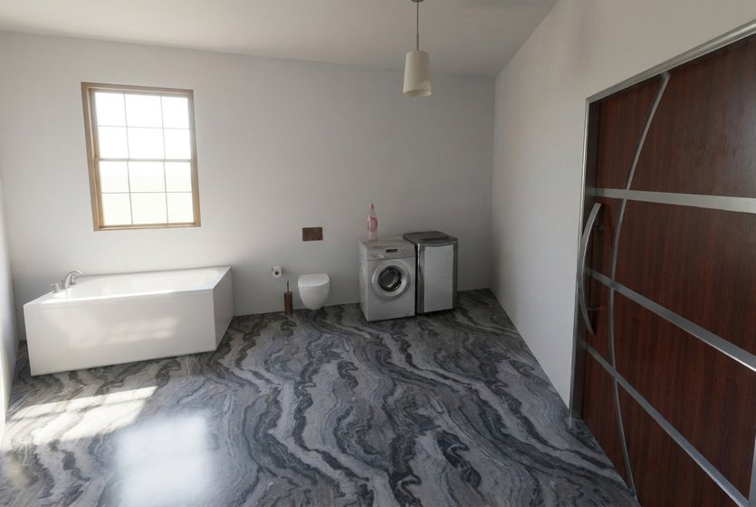 Mid-century bathroom