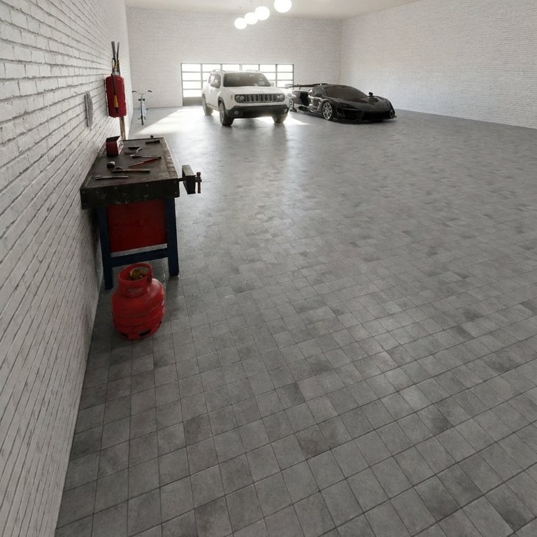 Mid-century garage