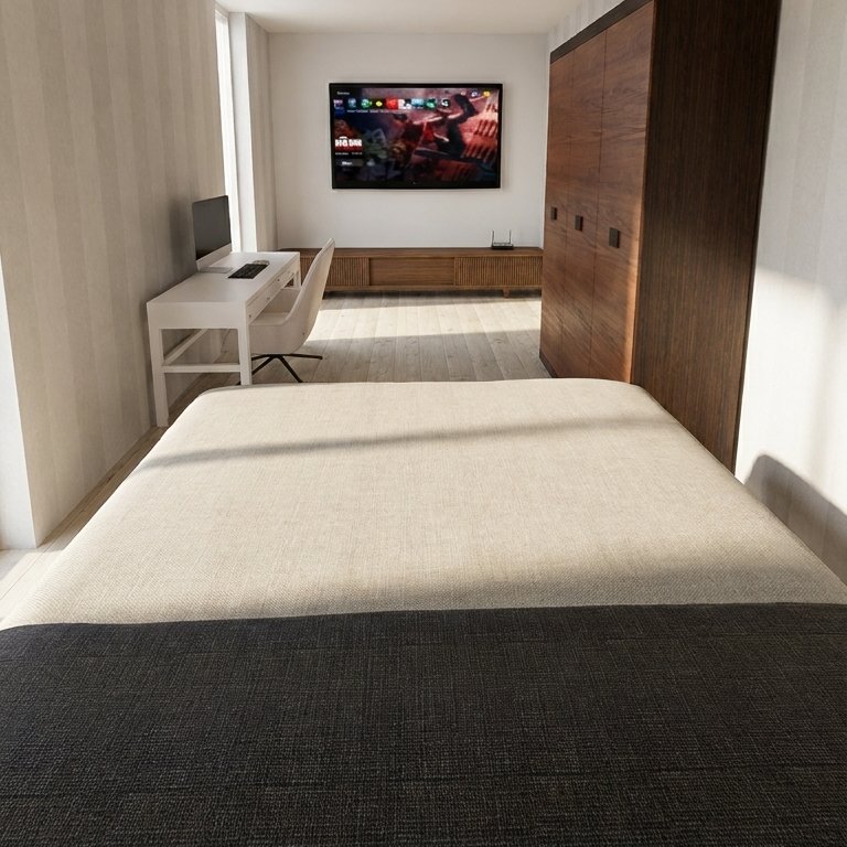 Mid-century bedroom
