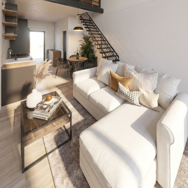 salon — styl: Industrialny
