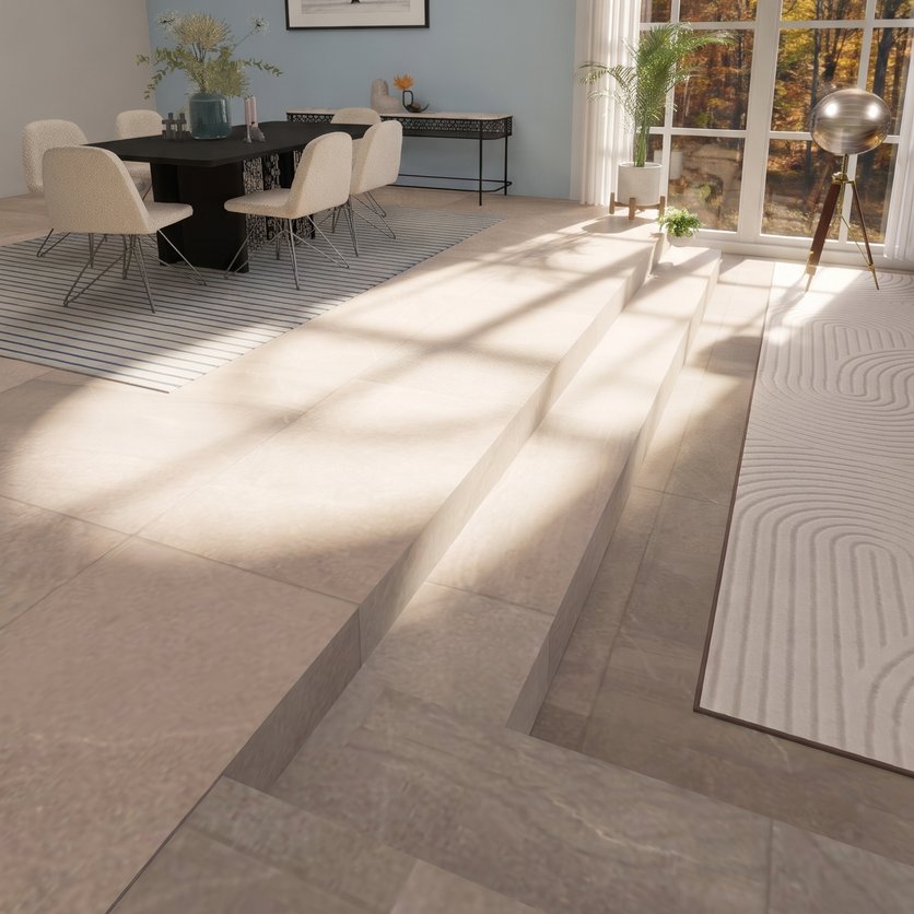 jadalnia — styl: Mid-century modern