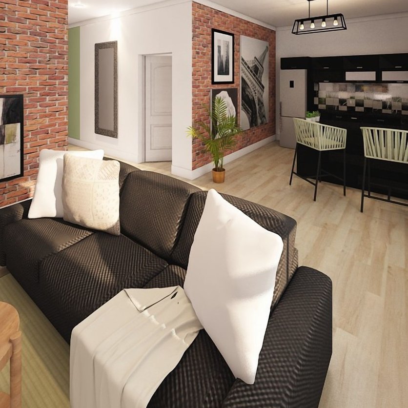 salon — styl: Industrialny