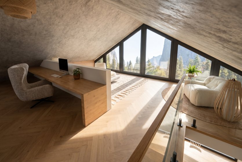 Scandinavian home office