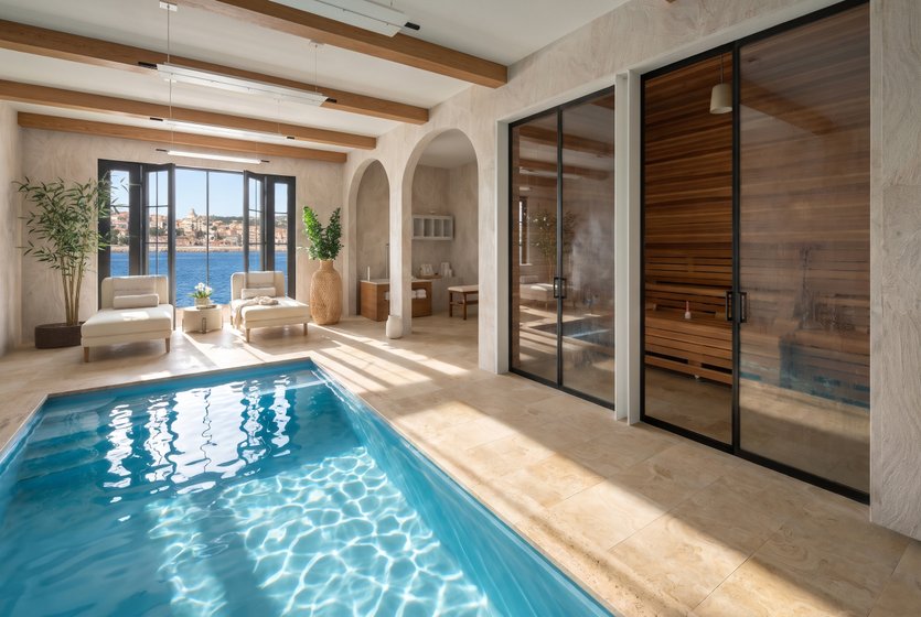 Mediterranean outdoor space