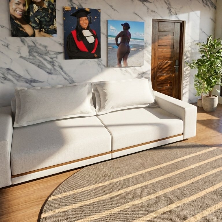 salon — styl: Mid-century modern