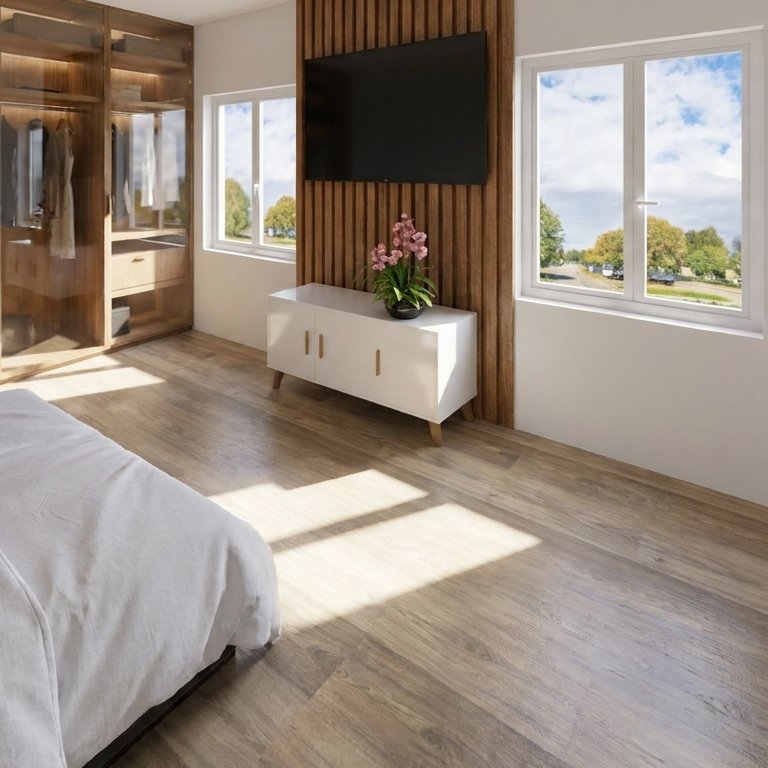Mid-century bedroom