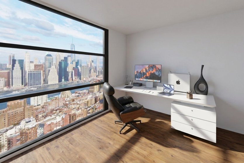 Mid-century home office