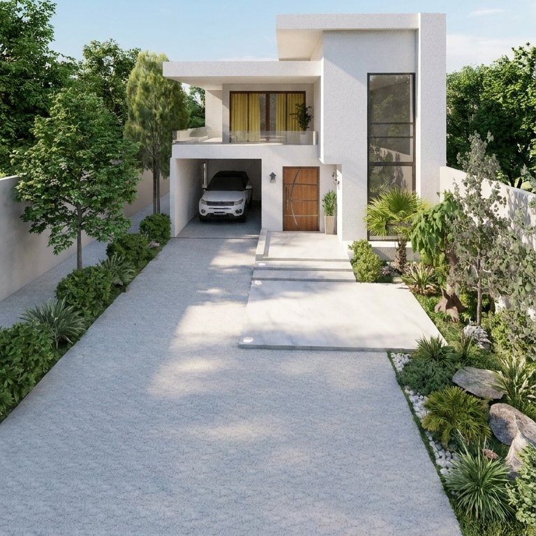 Contemporary floor plan