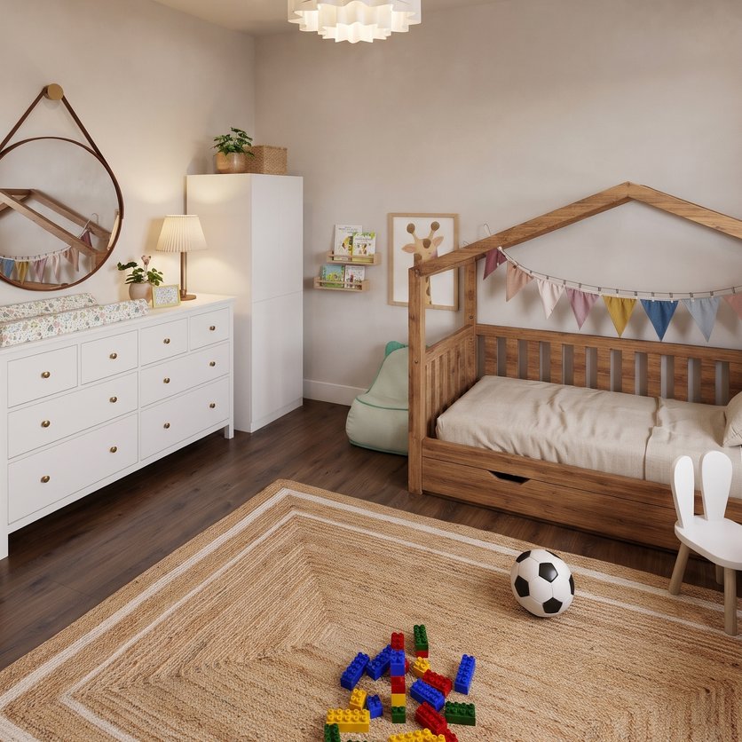 Scandinavian bedroom