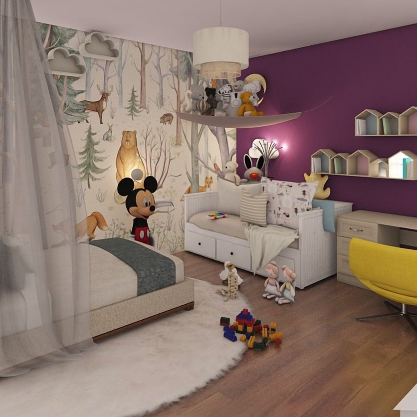 Scandinavian bedroom