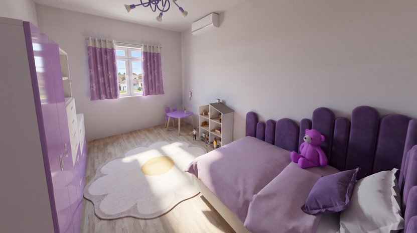 Contemporary bedroom