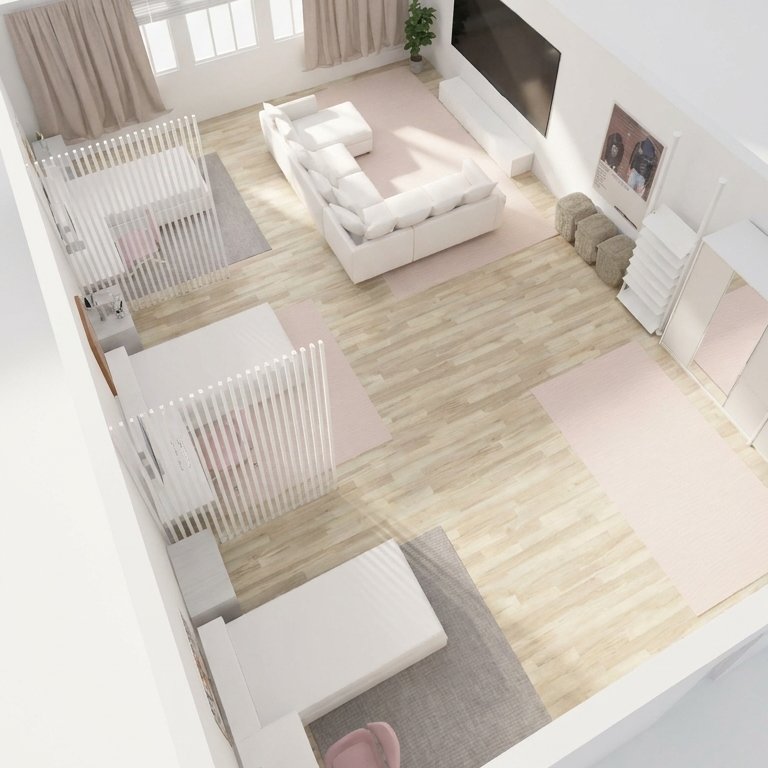 Scandinavian bedroom