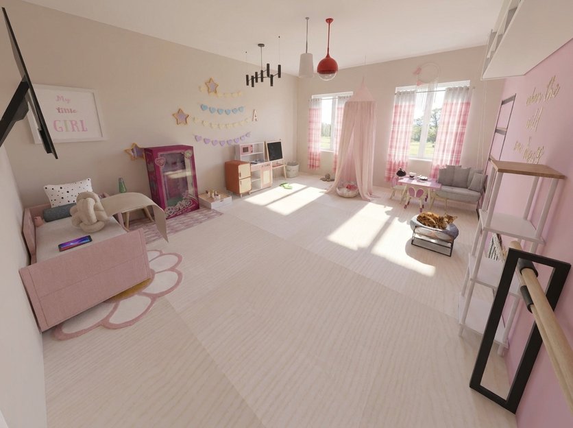 Scandinavian kids room