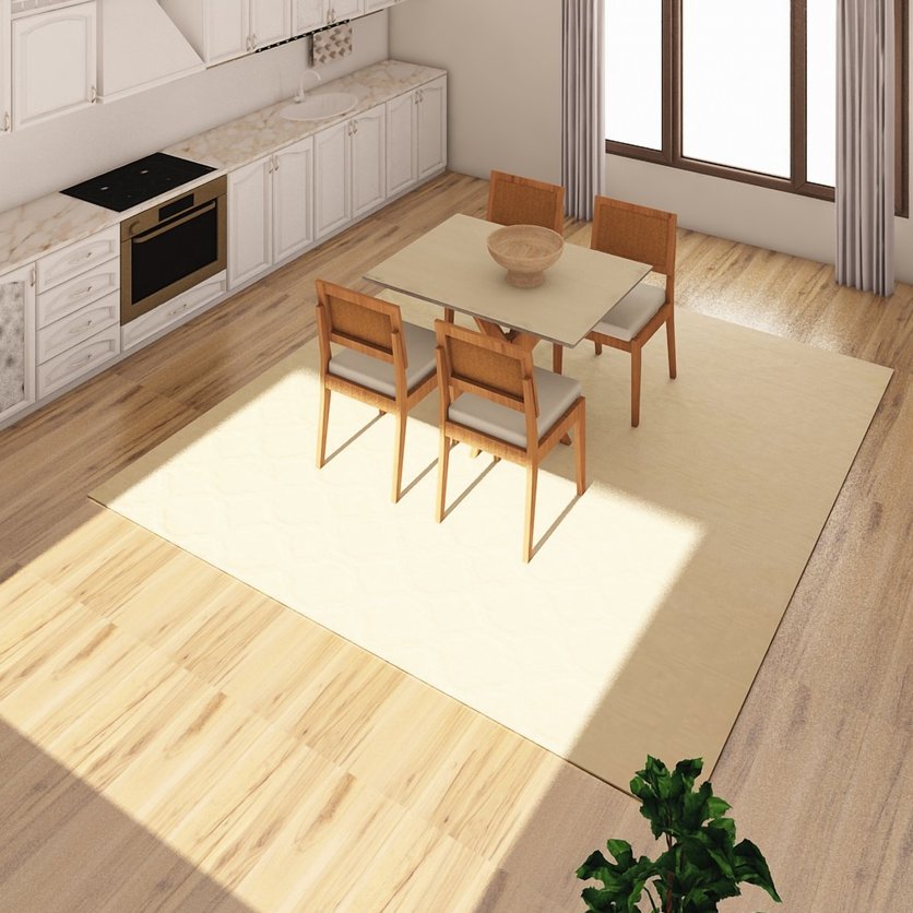 eetkamer in Scandinavischstijl