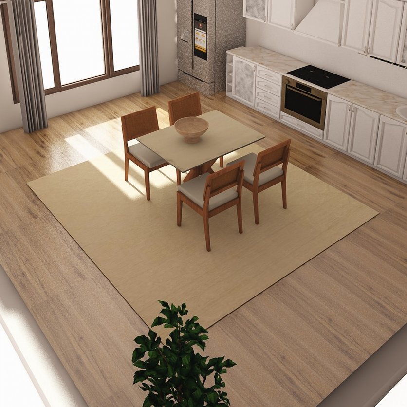 keuken in Mid-centurystijl