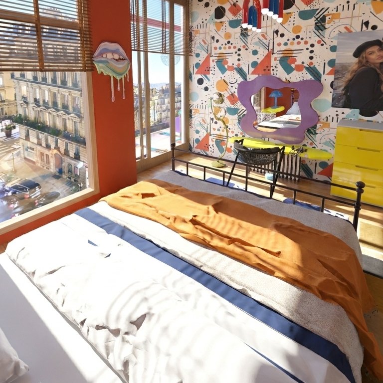 Memphis bedroom