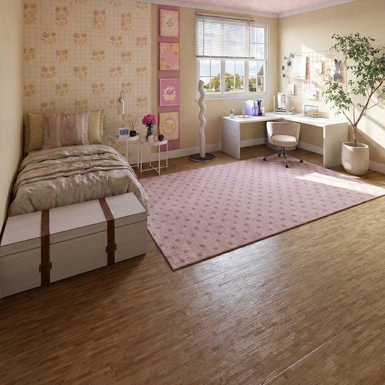 Mid-century bedroom