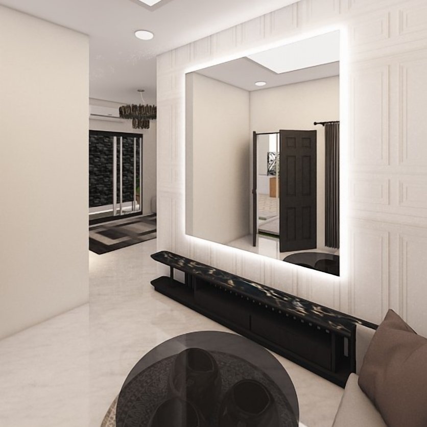 Contemporary living room