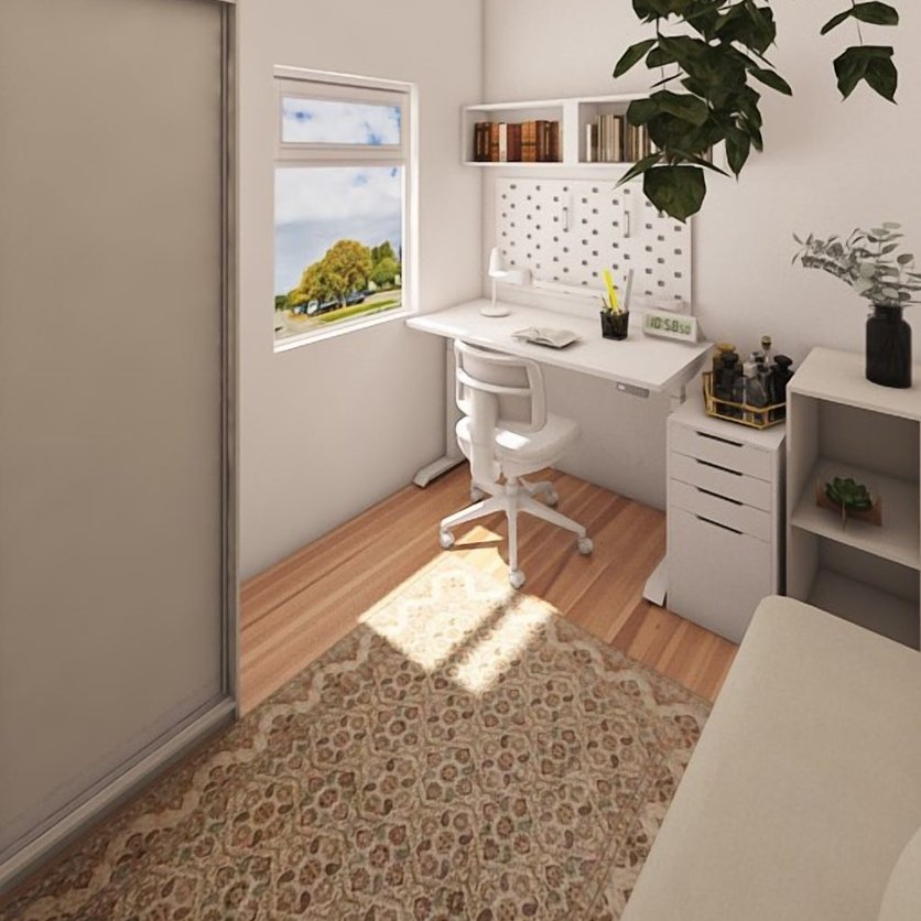 Scandinavian home office