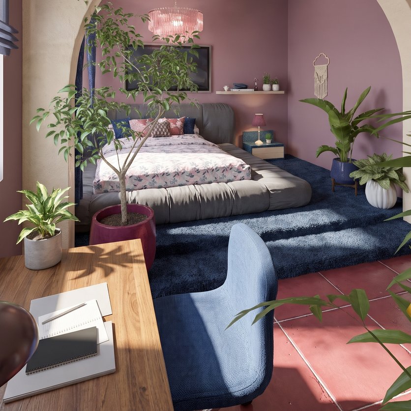 Boho bedroom