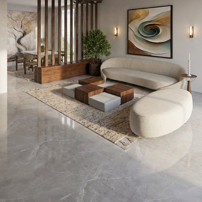 Mid-century living room