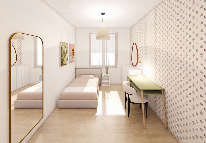 Scandinavian bedroom