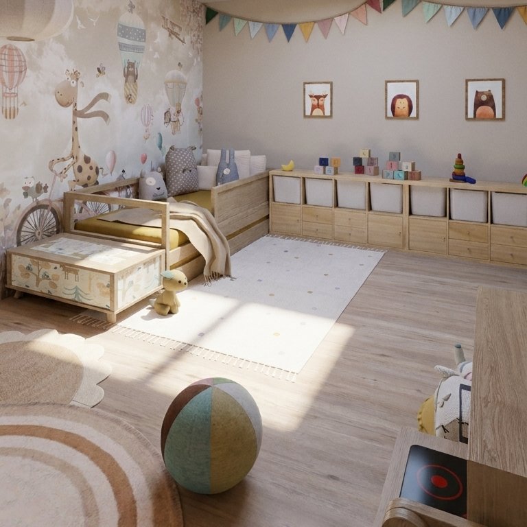 Scandinavian bedroom