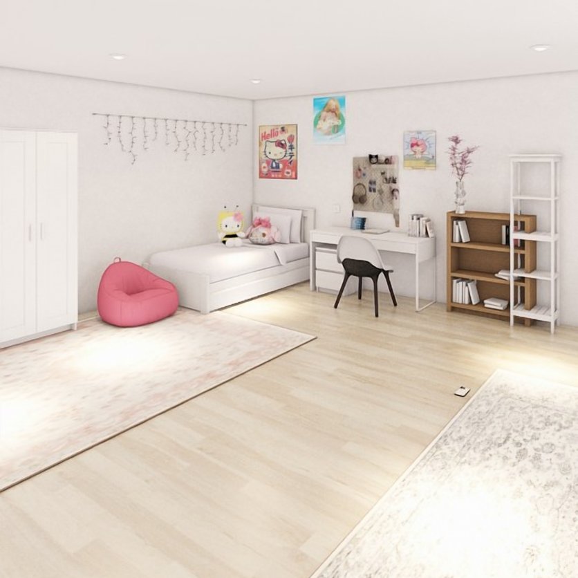 Scandinavian bedroom